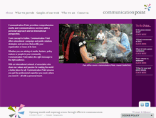 Tablet Screenshot of communicationpoint.org